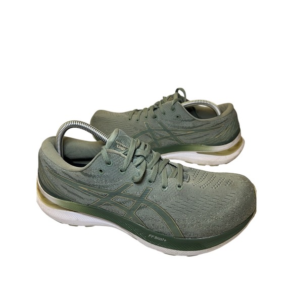 ASICS Gel-Kayano 29 Womens Running Walking Shoes Sz 10.5 Sage Green Lace-Up EUC - Picture 1 of 13